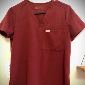 Figs XS 1 Pocket Scrub Top